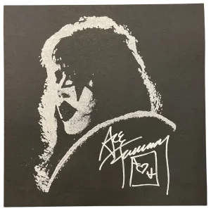 Ace Frehley Autographed Custom Letterpress Print