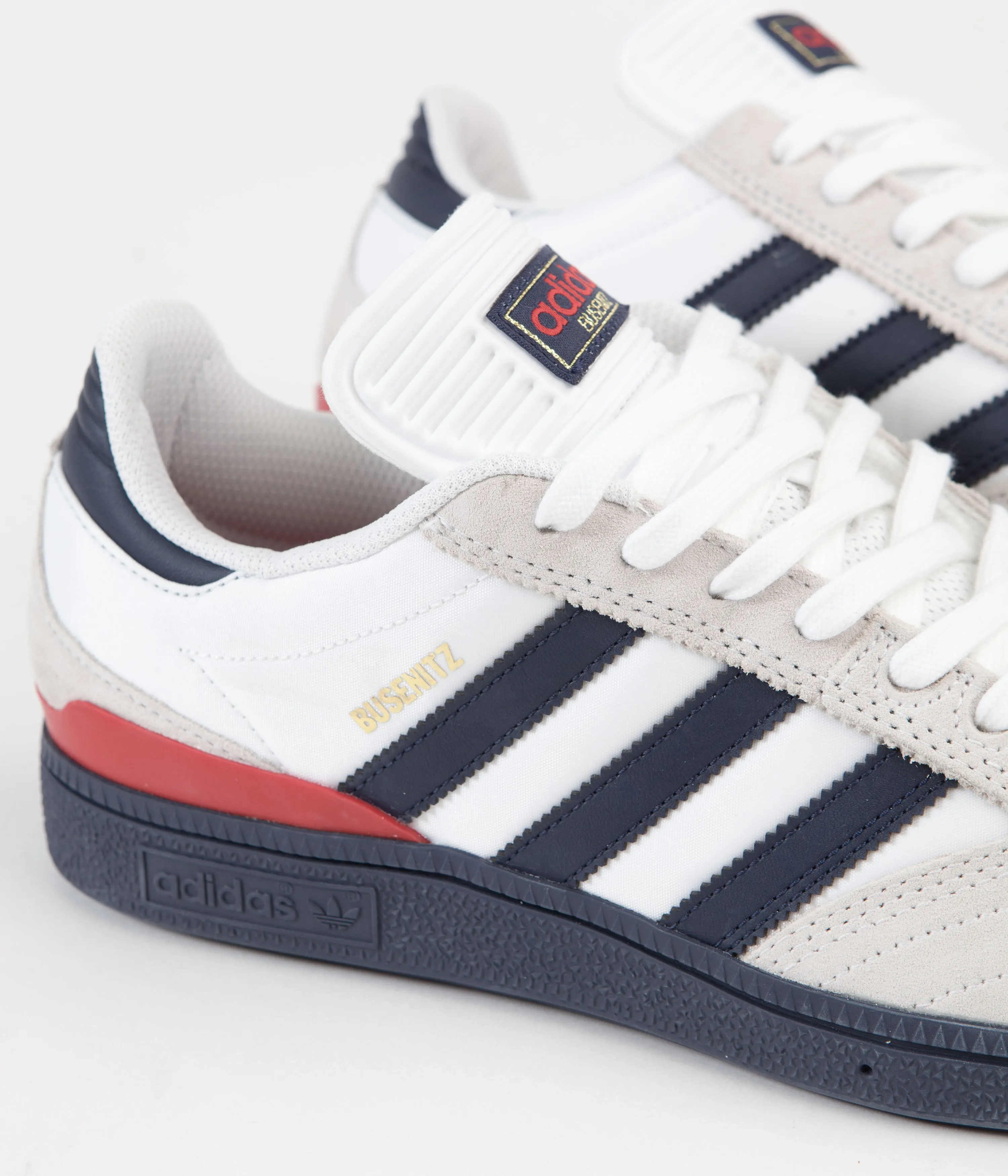 Adidas Busenitz Shoes - FTWR White / Collegiate Navy / Shadow Navy