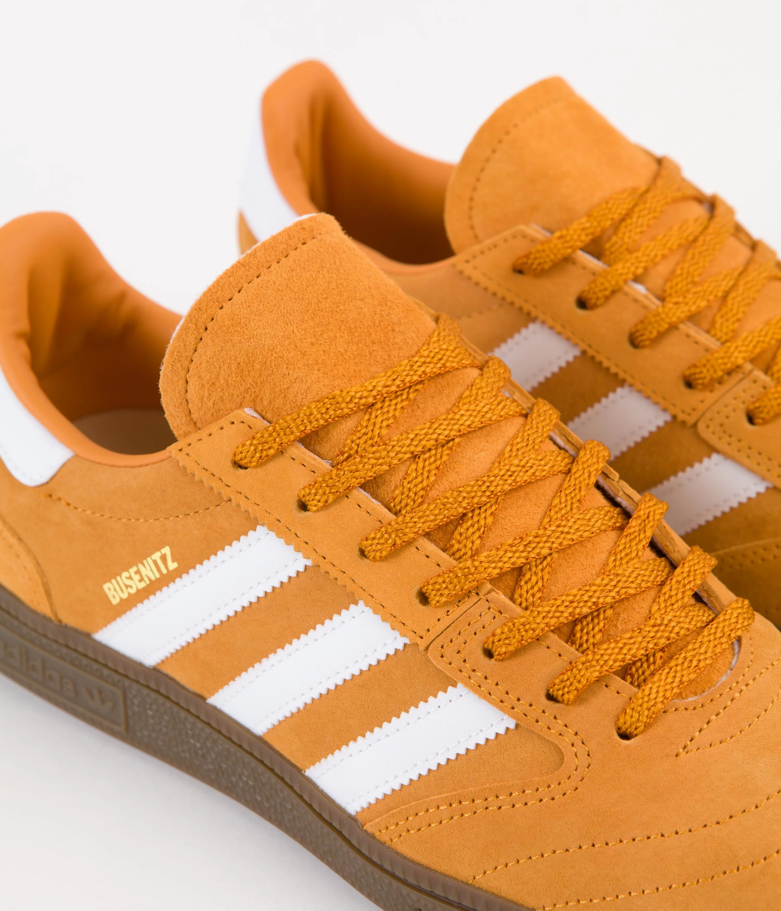 Adidas Busenitz Vintage Shoes - Focus Orange / FTWR White / Gum5