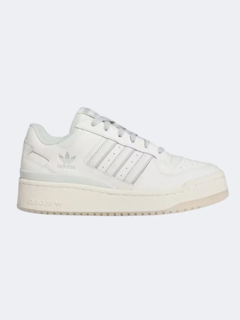 Adidas Forum Bold Stripes Women Original Shoes White/Crystal/Silver