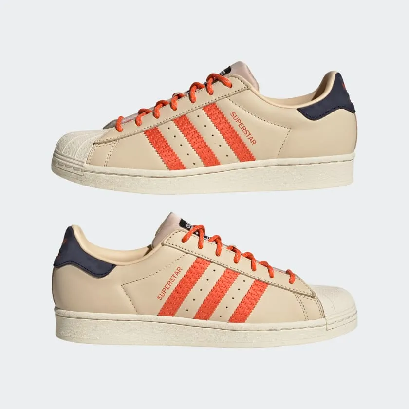 Adidas Men's Superstar Shoes - Sand Strata / Magic Beige / Legend Ink