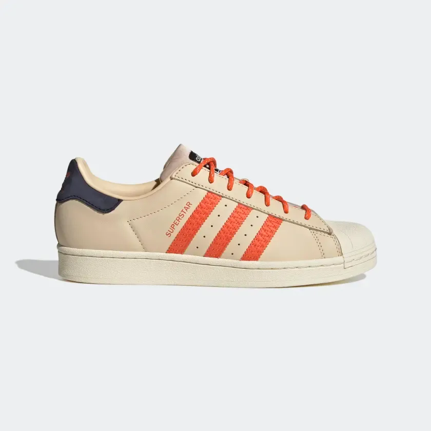 Adidas Men's Superstar Shoes - Sand Strata / Magic Beige / Legend Ink