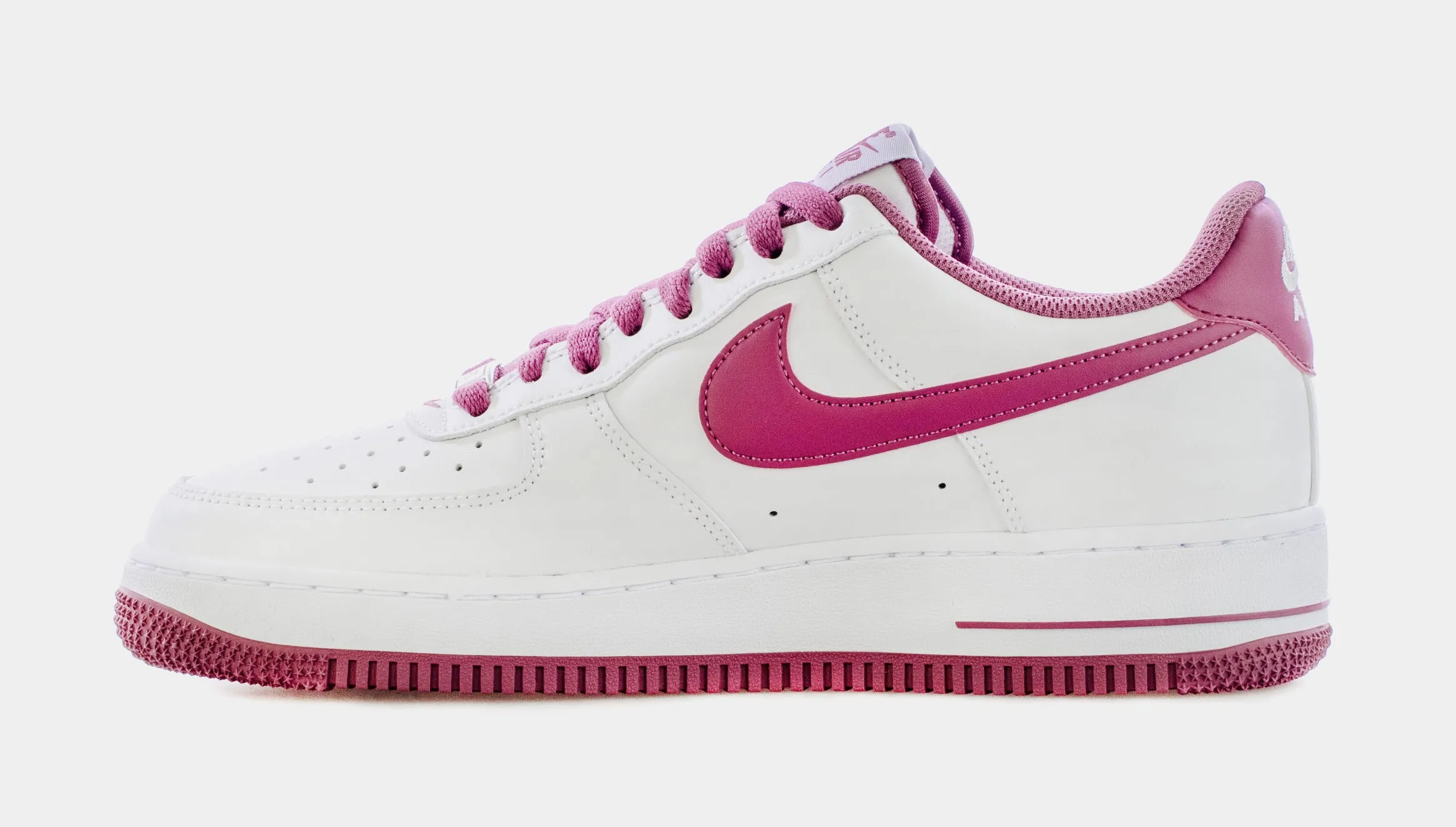 Air Force 1 Low Light Bordeaux Mens Lifestyle Shoes (White/Burgundy Red)