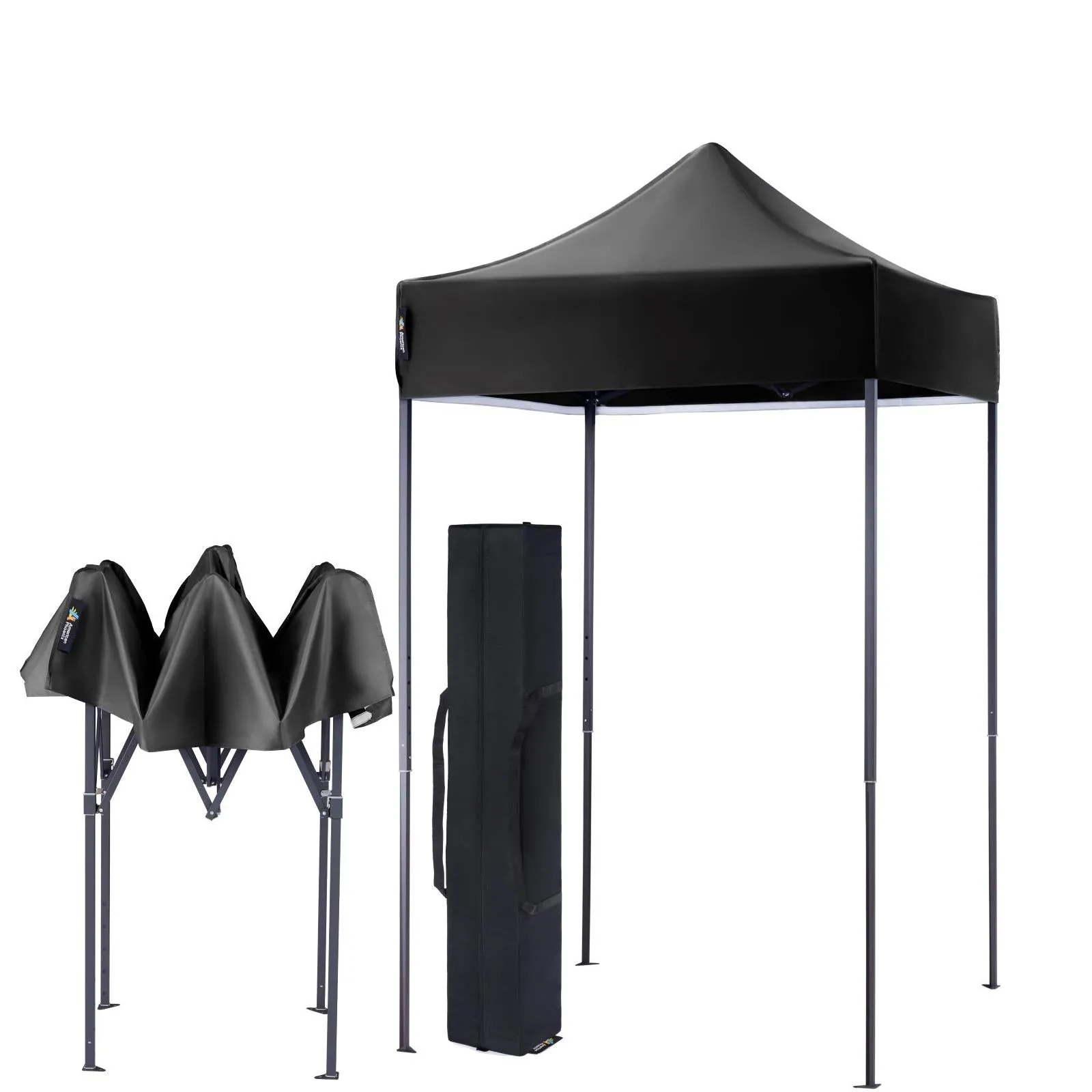 American Phoenix 5x5 Casual Colors Picnic Canopy Tent (Black Frame)