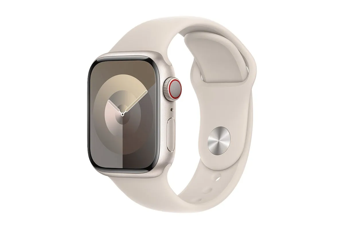 Apple Watch Series 9 Cellular | 41mm | Starlight Aluminium Starlight Sport Band M/L