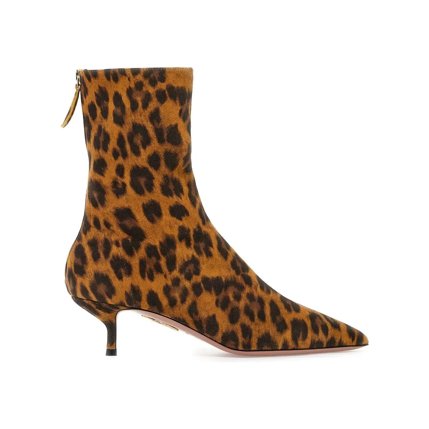 Aquazzura leopard print montmartre boot