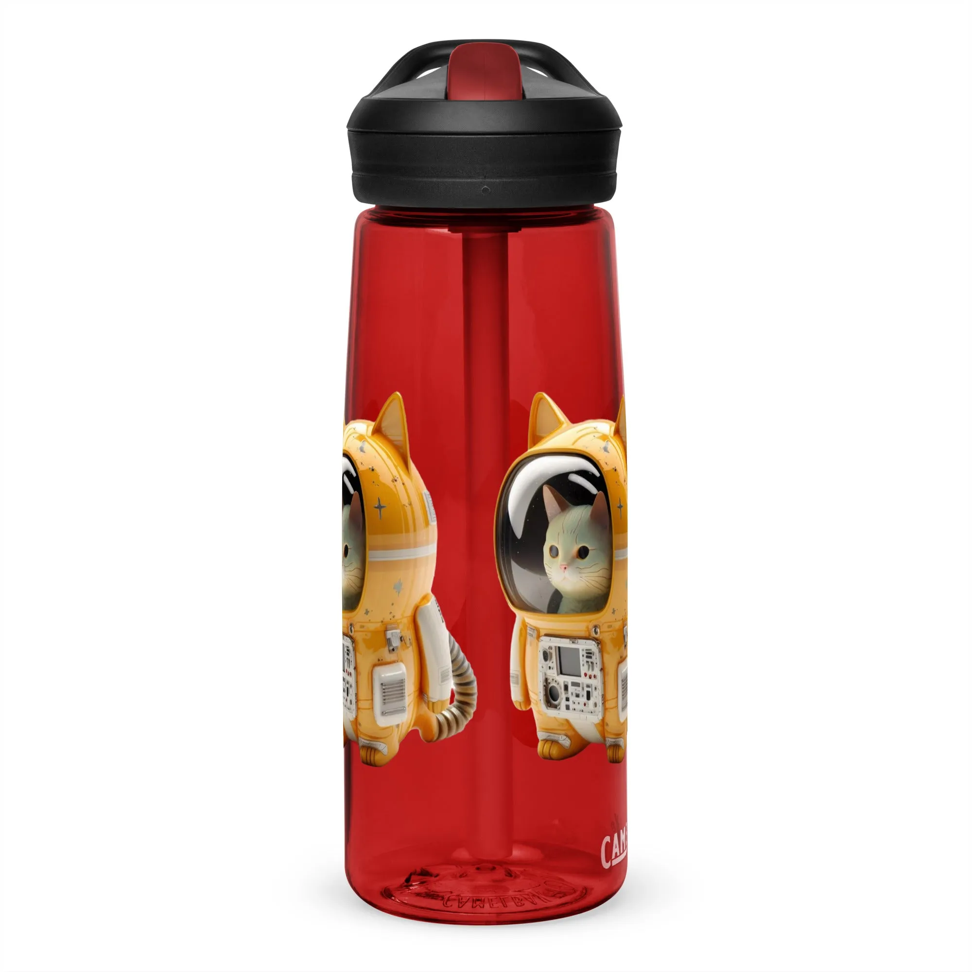 Astronaut Space Kitty Cat Official CamelBak 25oz. Sports water bottle