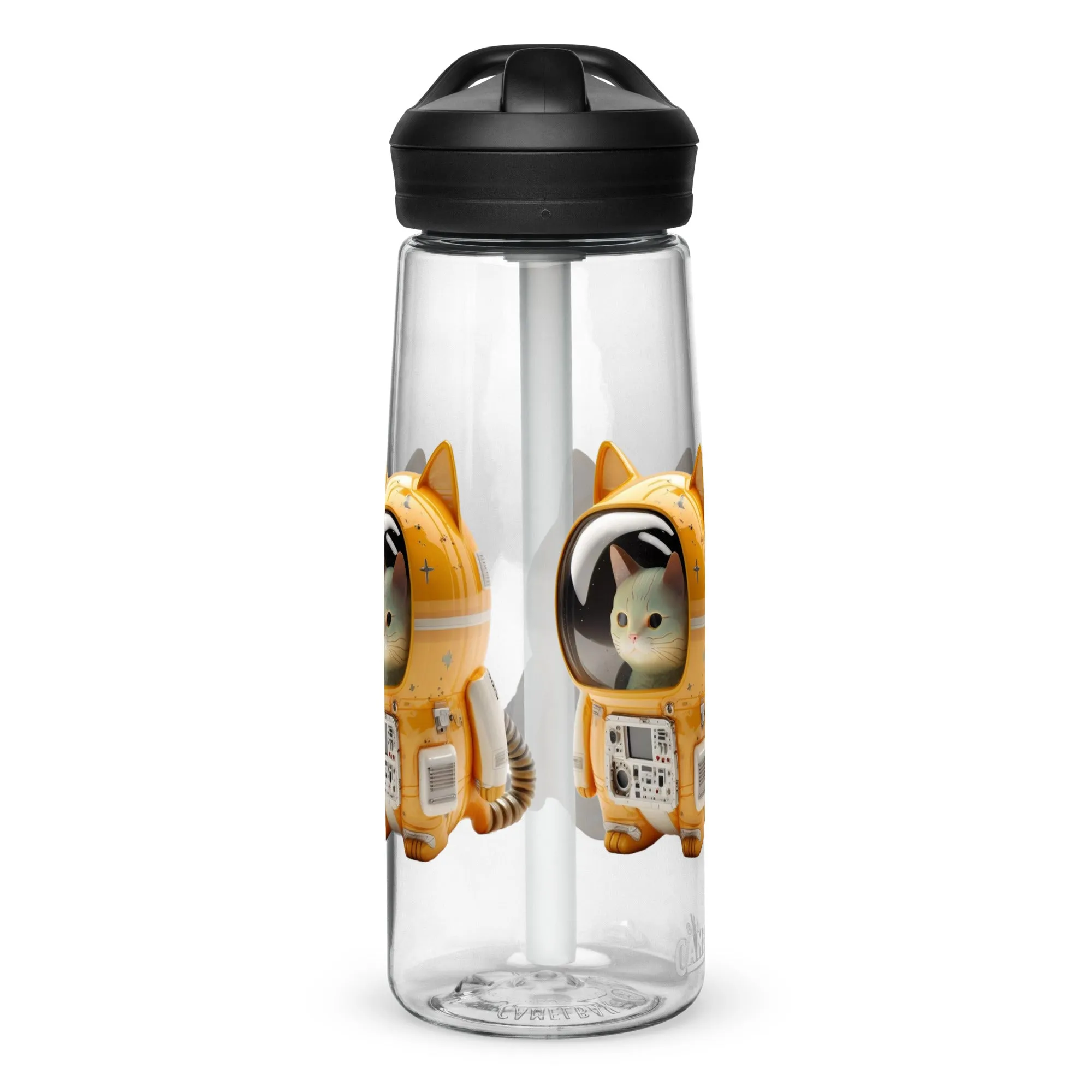 Astronaut Space Kitty Cat Official CamelBak 25oz. Sports water bottle