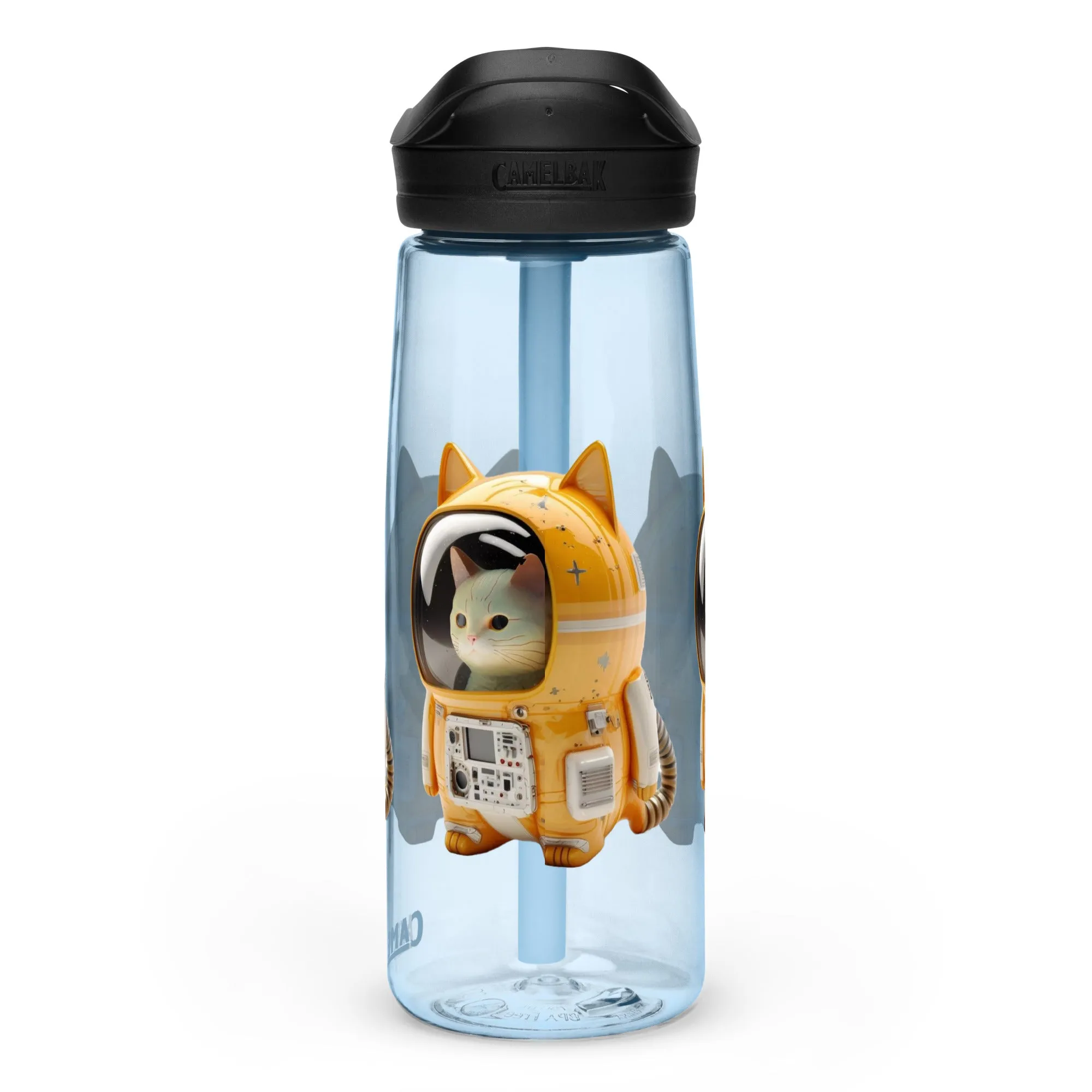 Astronaut Space Kitty Cat Official CamelBak 25oz. Sports water bottle