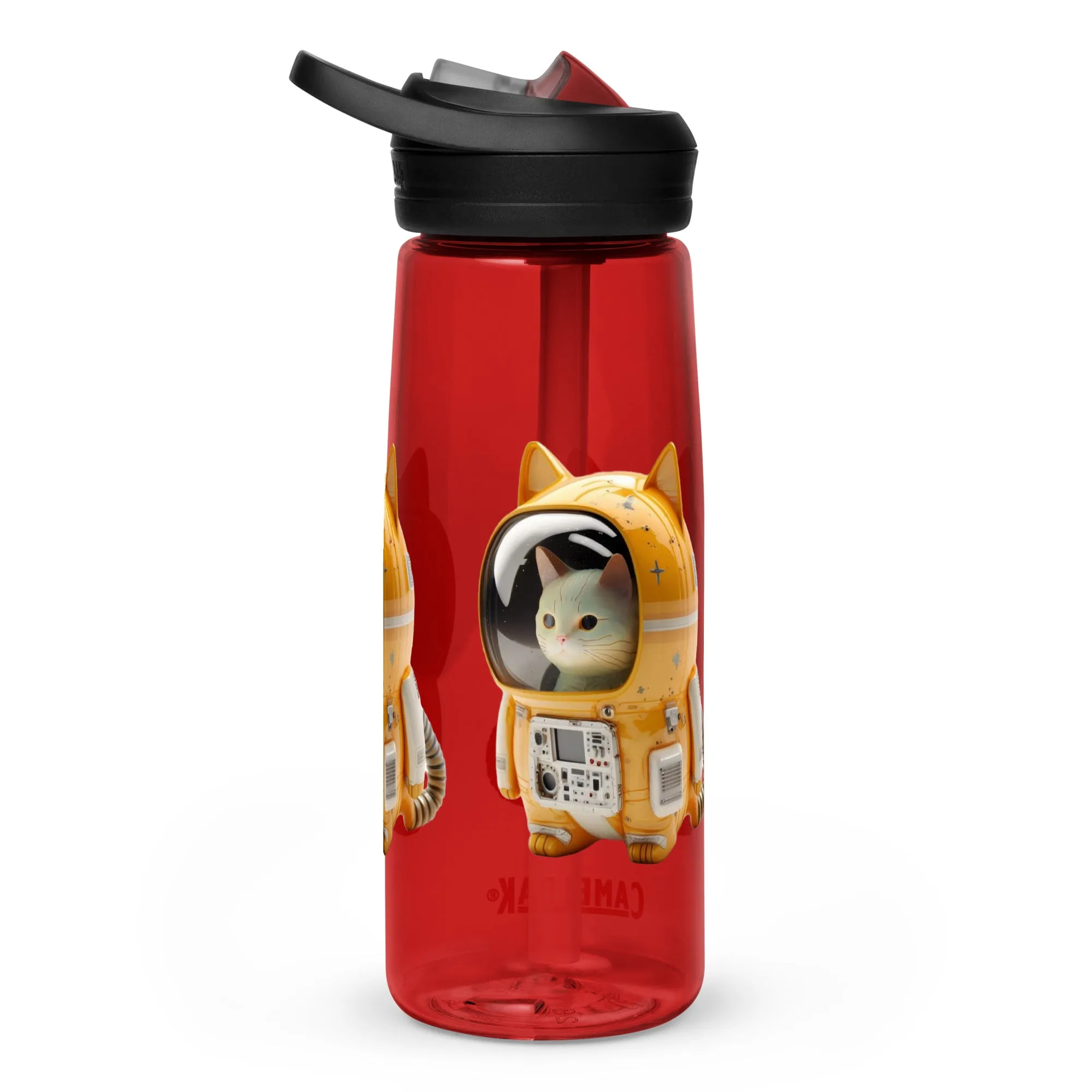 Astronaut Space Kitty Cat Official CamelBak 25oz. Sports water bottle