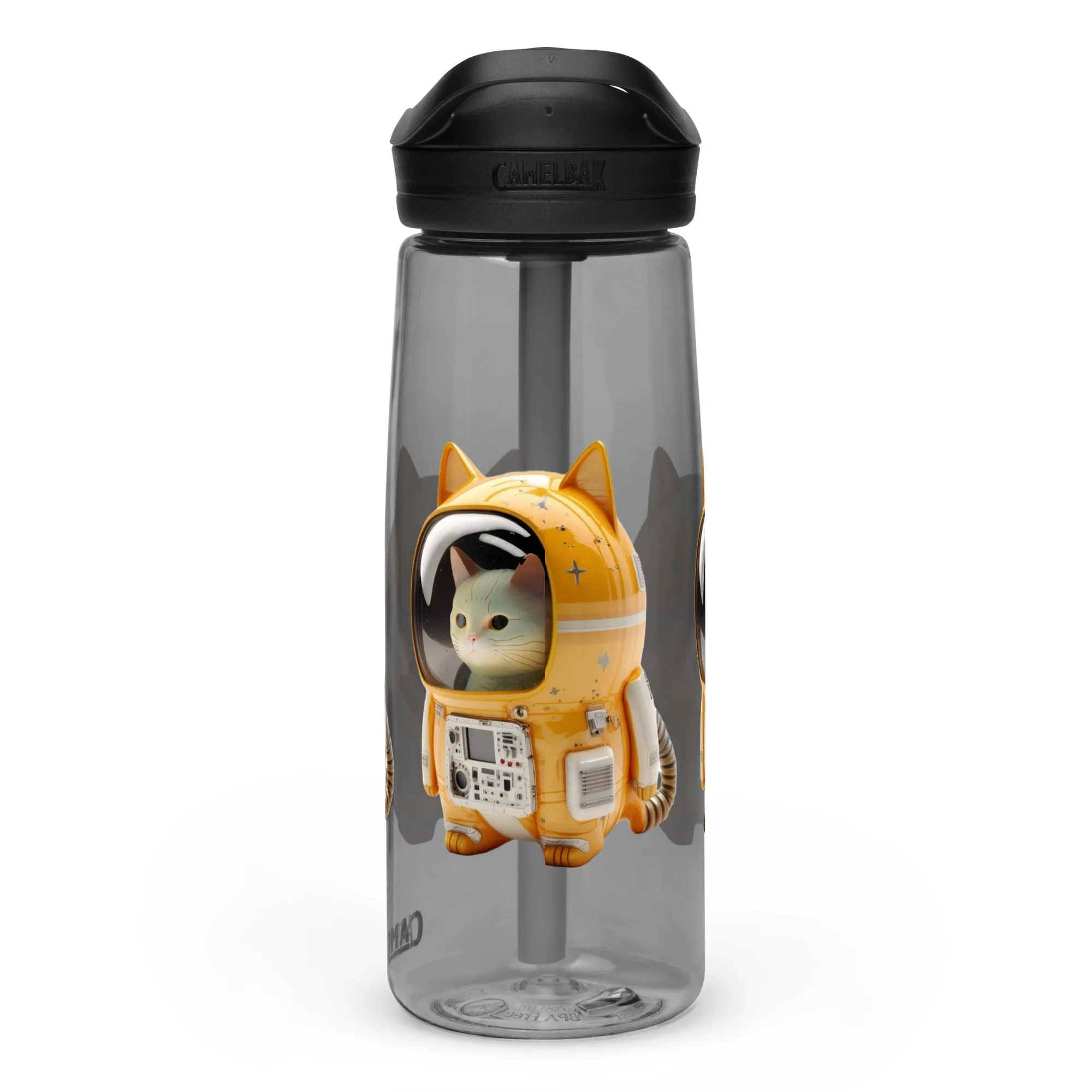 Astronaut Space Kitty Cat Official CamelBak 25oz. Sports water bottle