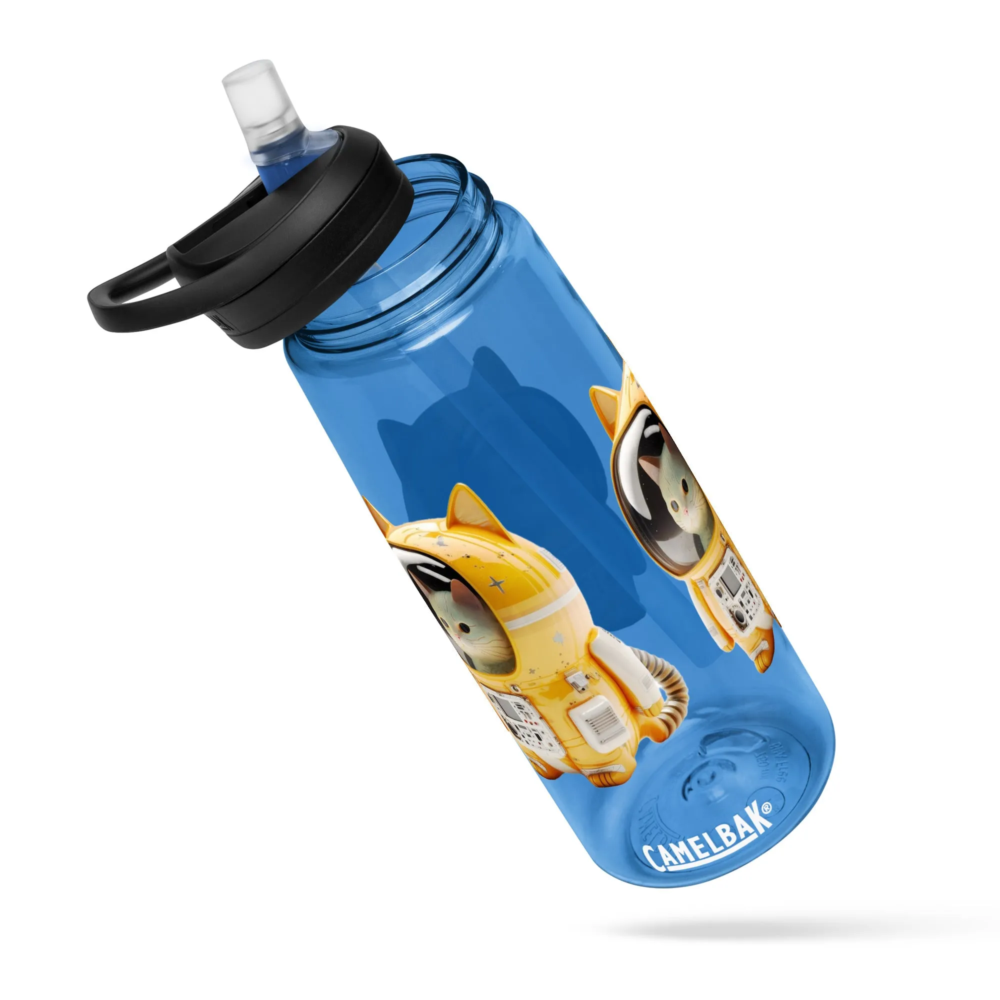 Astronaut Space Kitty Cat Official CamelBak 25oz. Sports water bottle