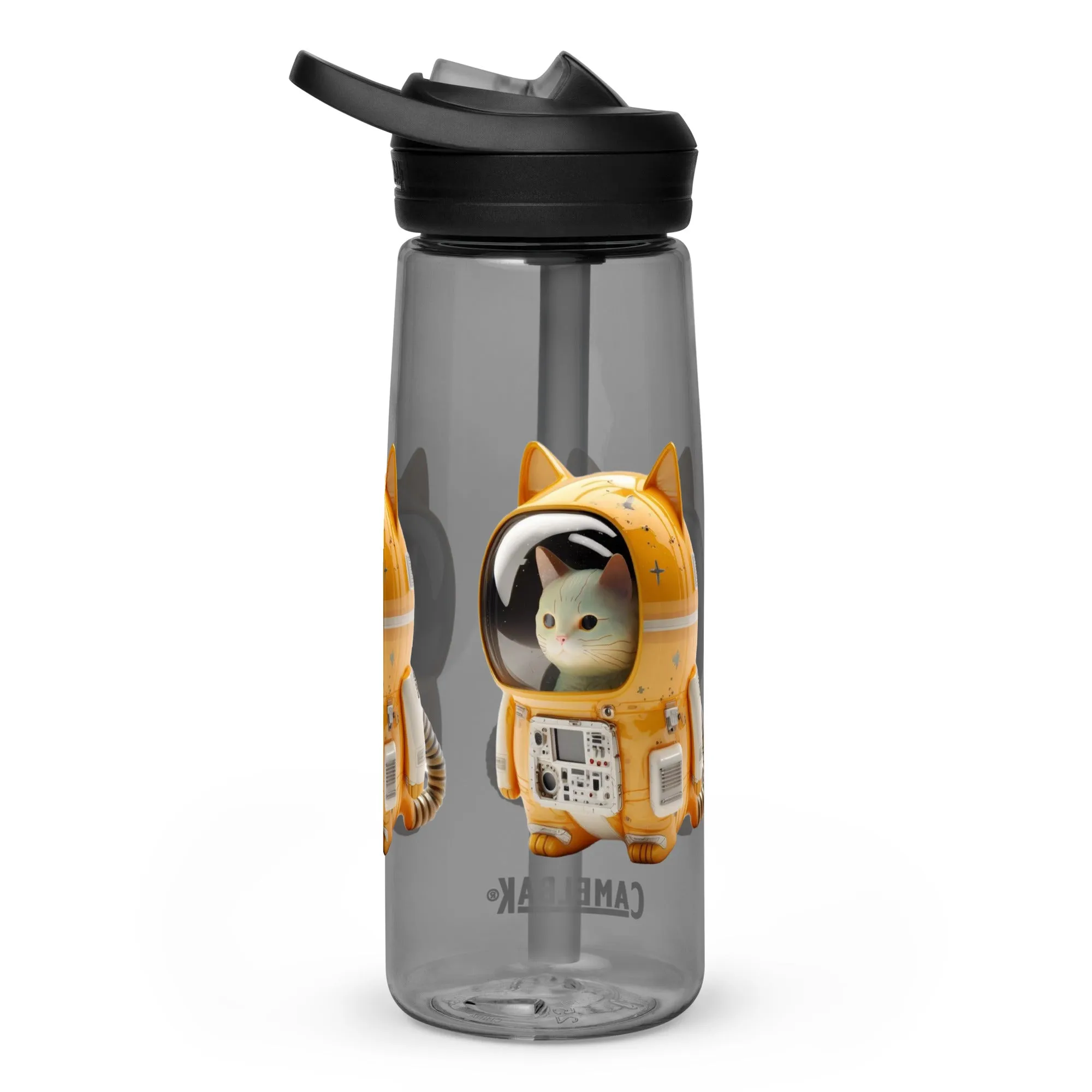 Astronaut Space Kitty Cat Official CamelBak 25oz. Sports water bottle