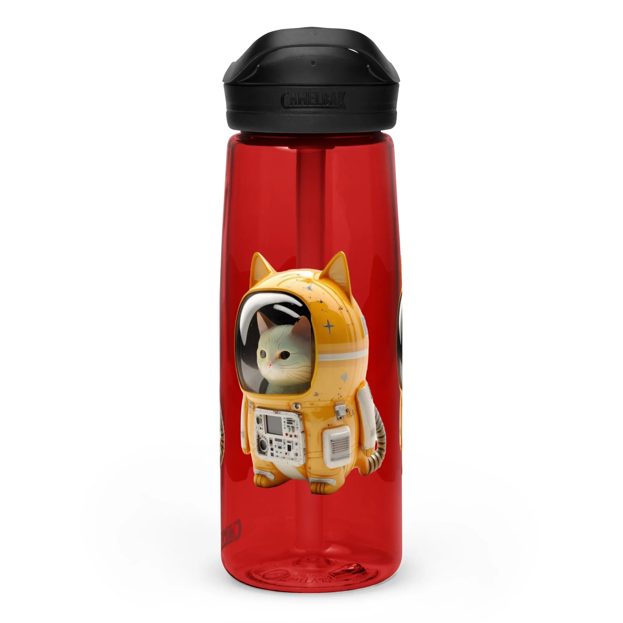 Astronaut Space Kitty Cat Official CamelBak 25oz. Sports water bottle