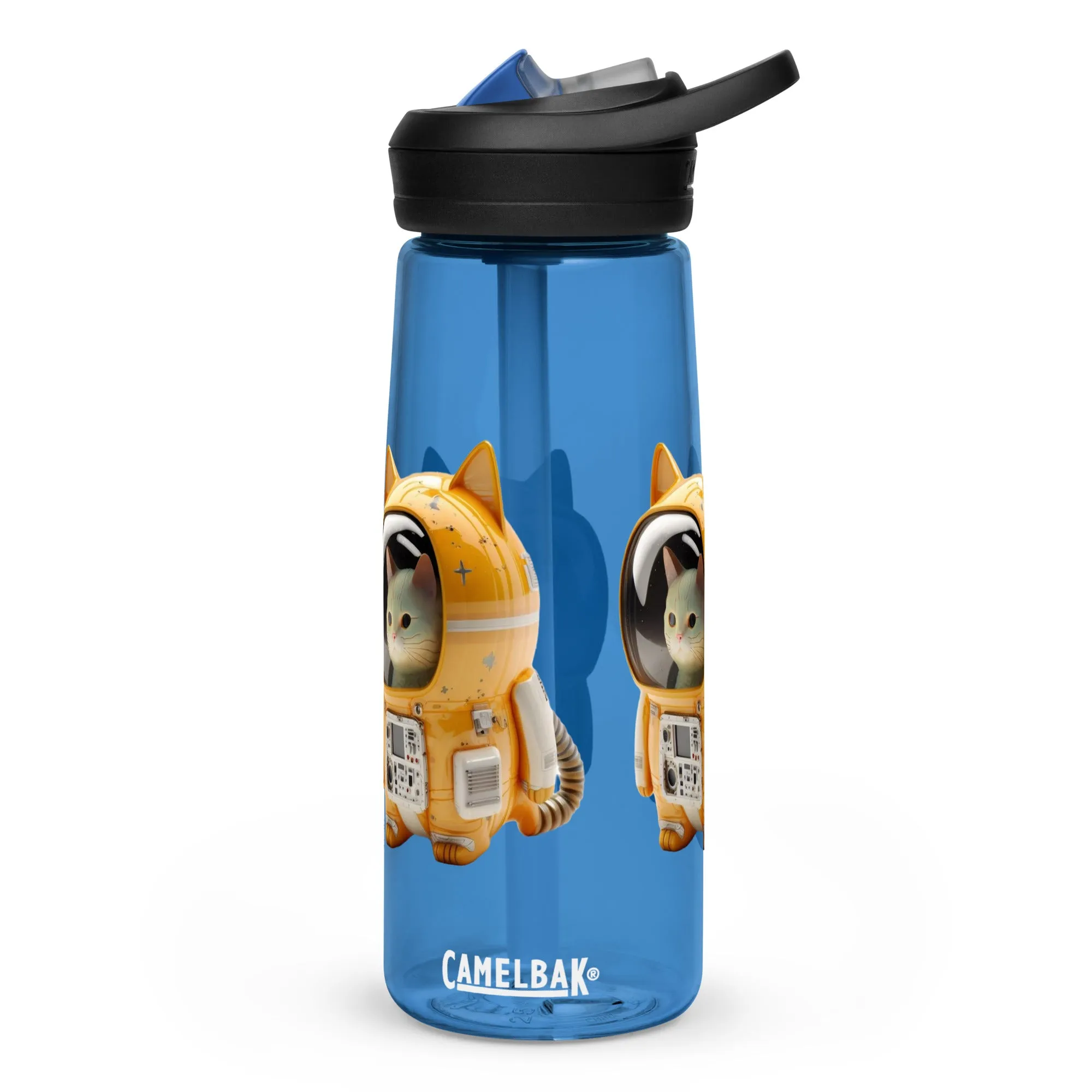 Astronaut Space Kitty Cat Official CamelBak 25oz. Sports water bottle