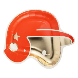 BASEBALL HELMET SHAPED PLATES