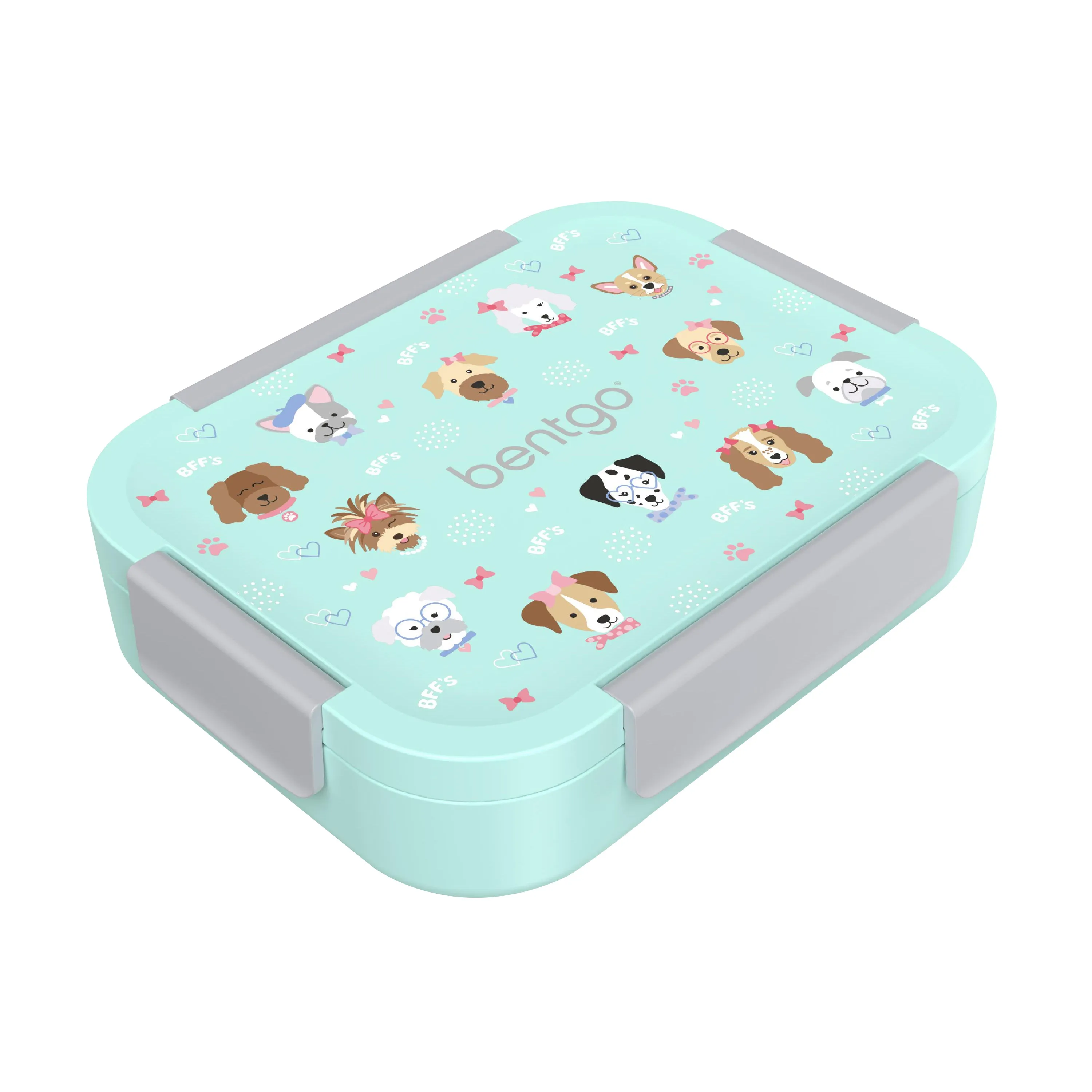 Bentgo Kids Snap & Go Lunch Box - Puppies