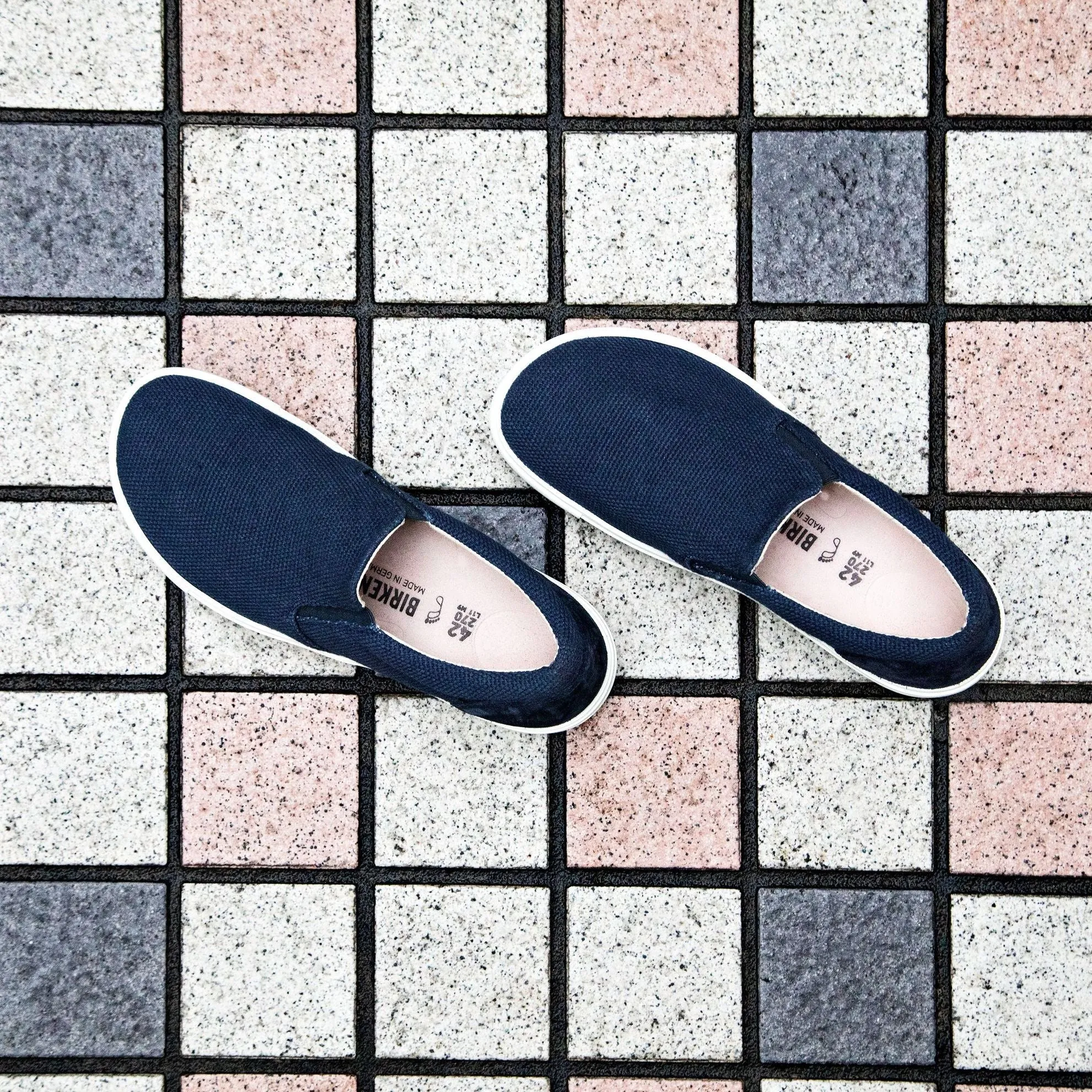 Birkenstock Oswego midnight canvas