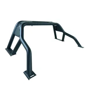 Black Short Arm Roll Sports Bar for the Mitsubishi L200 2005-2015