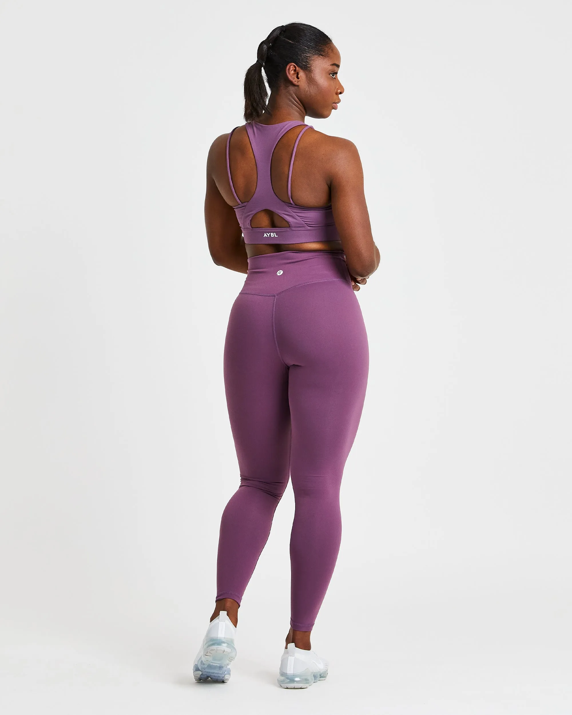 Core Sports Bra - Purple