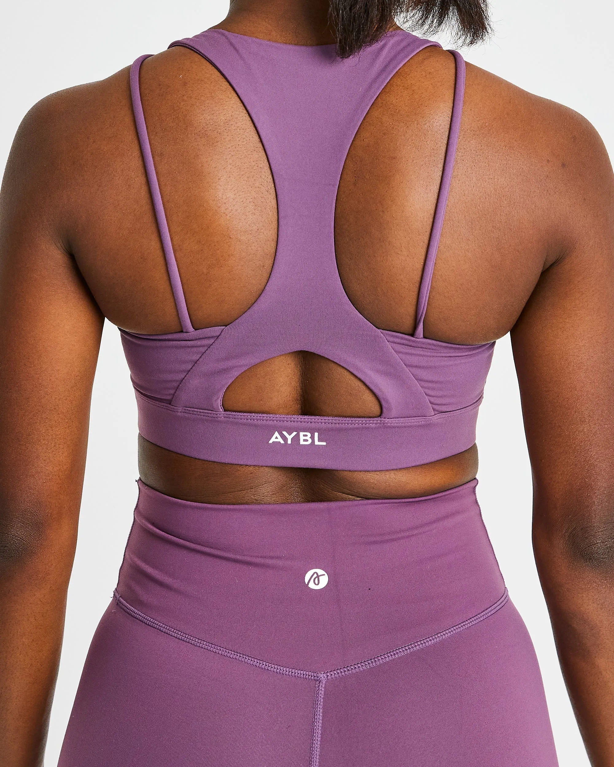 Core Sports Bra - Purple