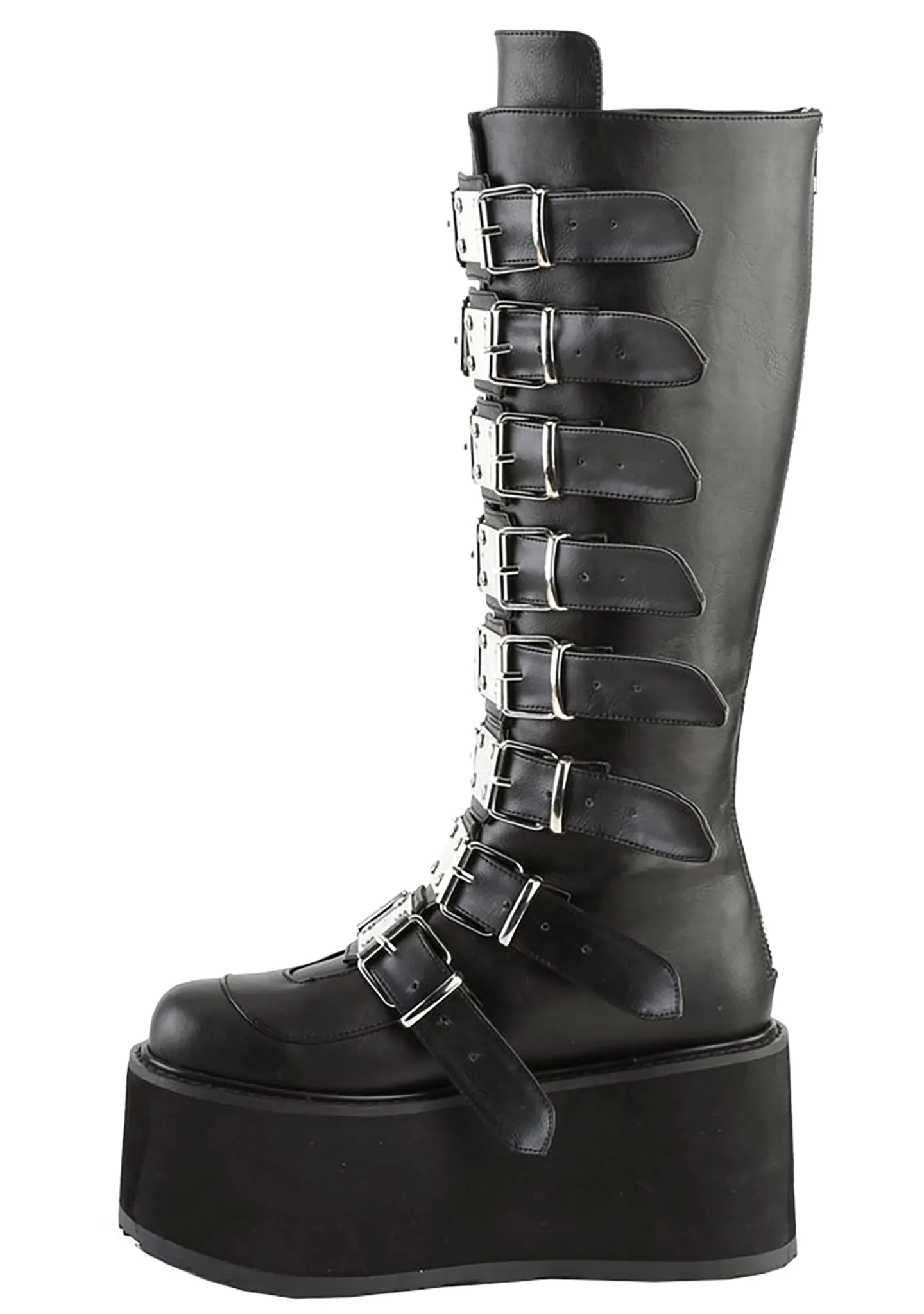 DAMNED 318 Obsession Black Platform Boots