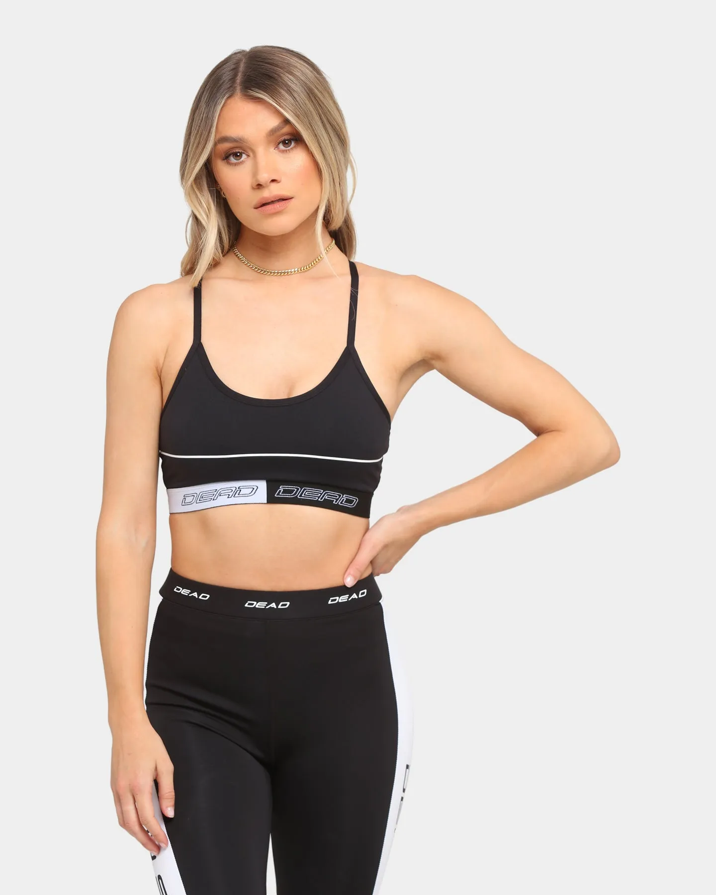 Dead Sports Women's Squad Sports Bra Black