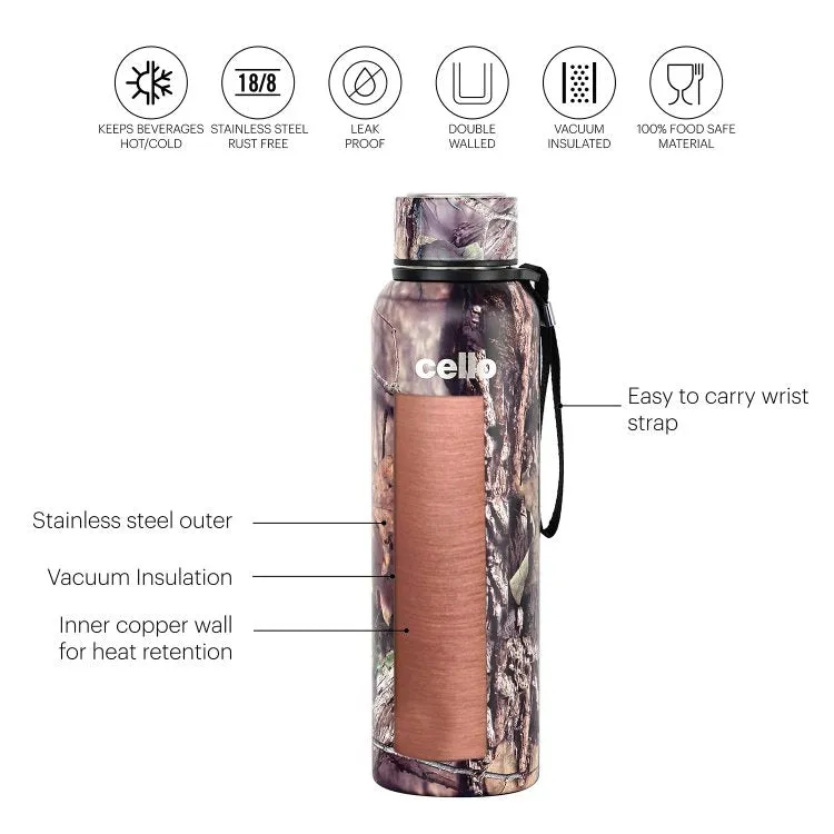 Deezee Kent, Vacusteel Water Bottle, 900ml