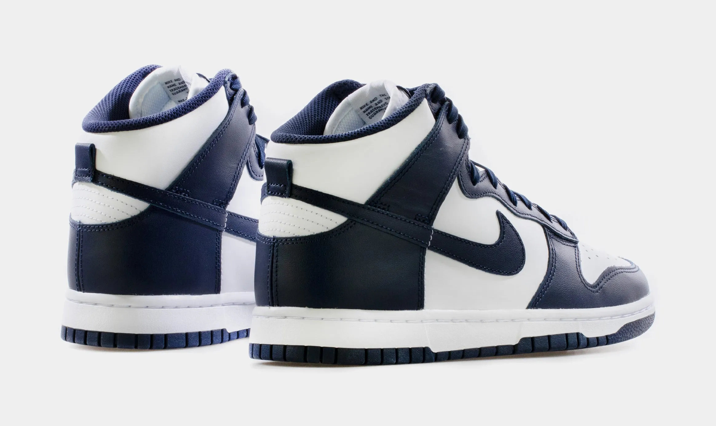 Dunk High Midnight Navy Mens Lifestyle Shoe (White/Midnight Navy/White) Limit One Per Customer