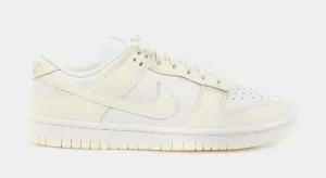 Dunk Low White Sail Womens Lifestyle Shoes (White/Beige)