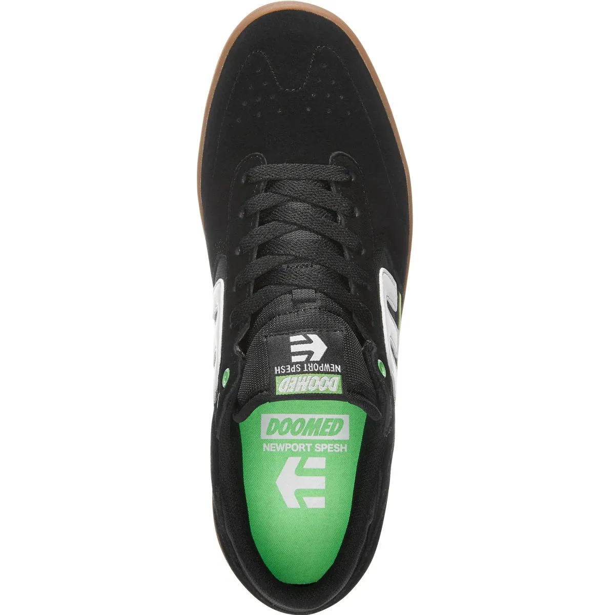 Etnies Shoes Windrow x Doomed - Black/Green/Gum