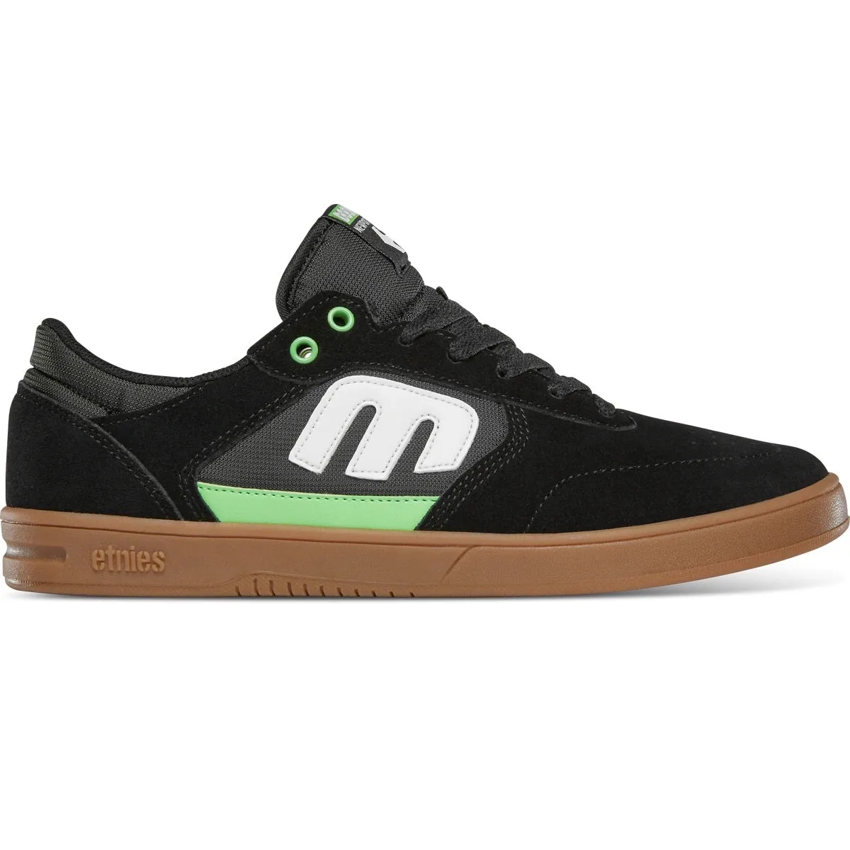 Etnies Shoes Windrow x Doomed - Black/Green/Gum