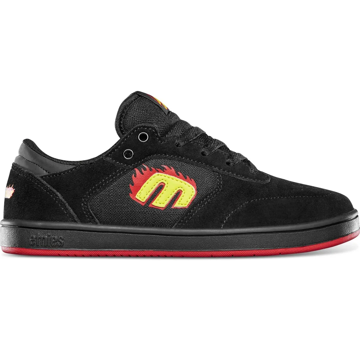 Etnies Shoes Windrow x Santa Cruz Kids - Black/Red/Black