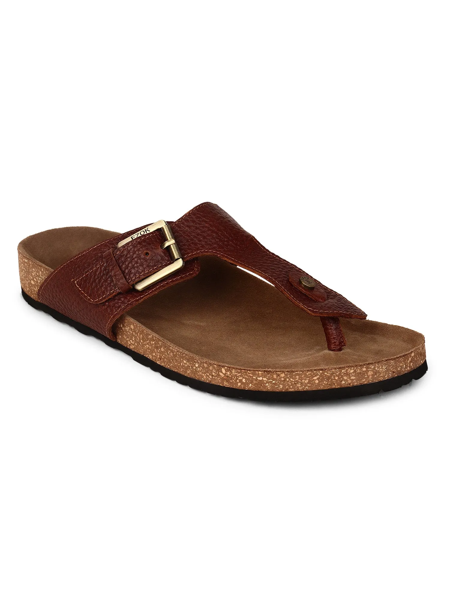 Ezok tan leather sandal 2309