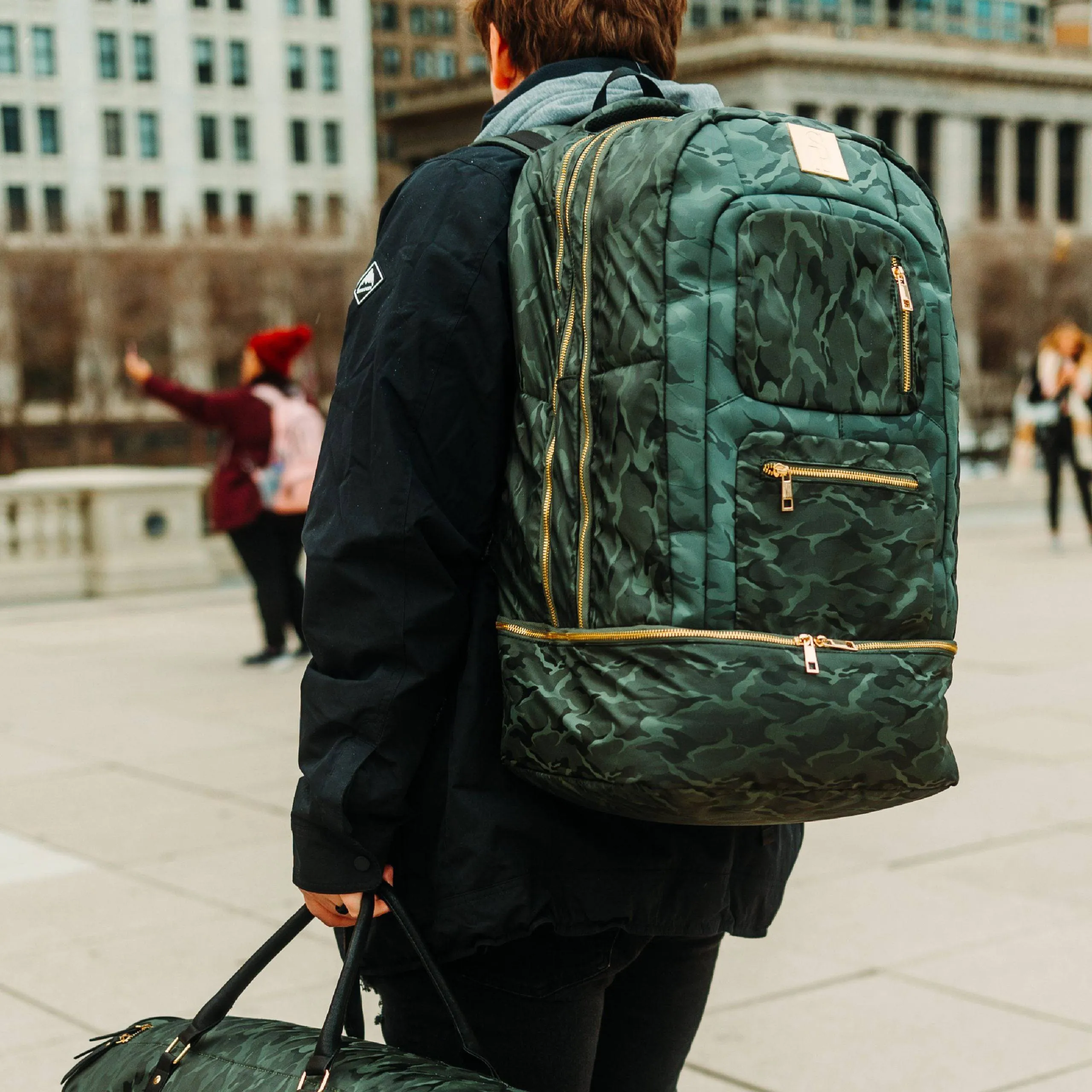 Green Camo Signature Bag