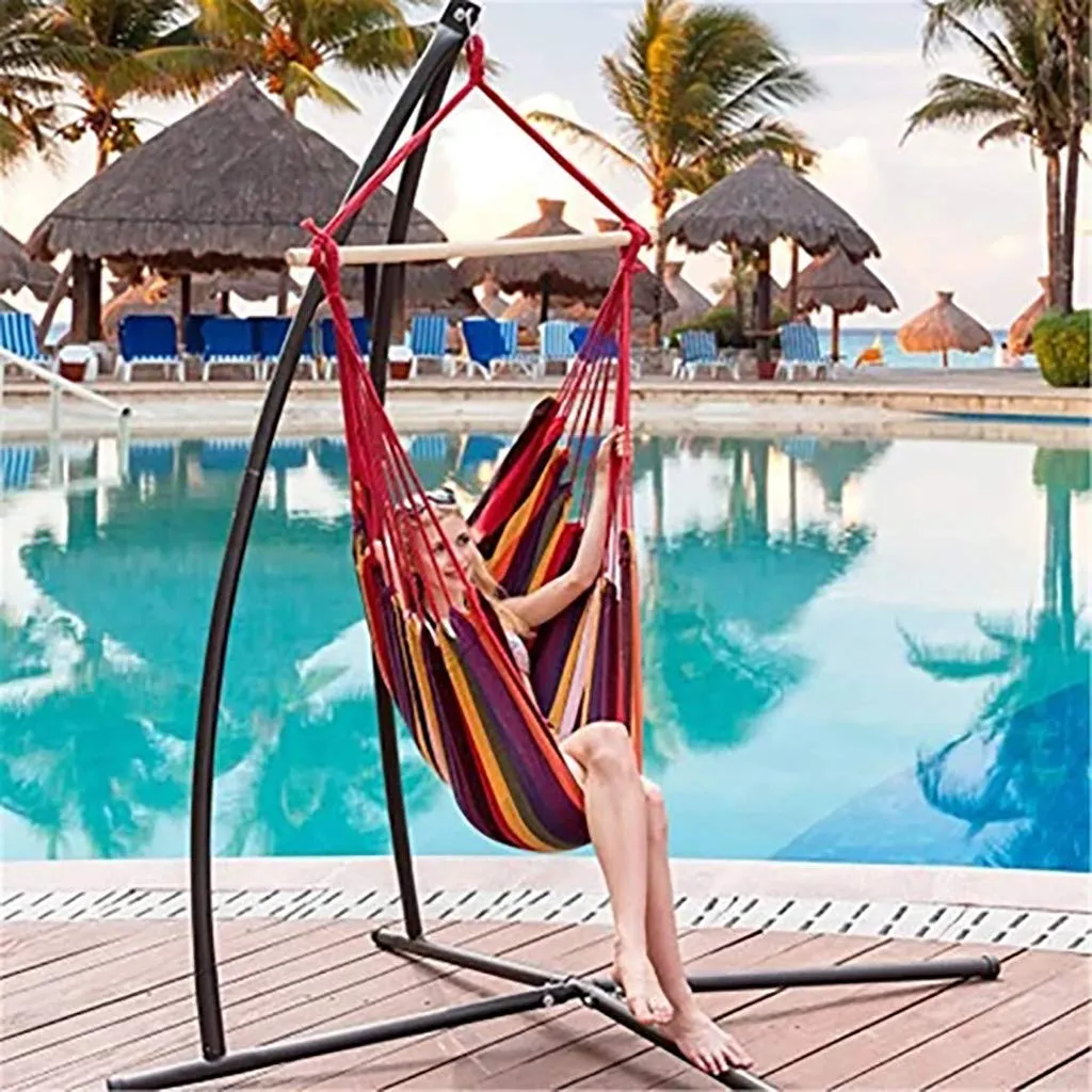 Hanging Rope Hammock Chair Swing Seat - ErYao