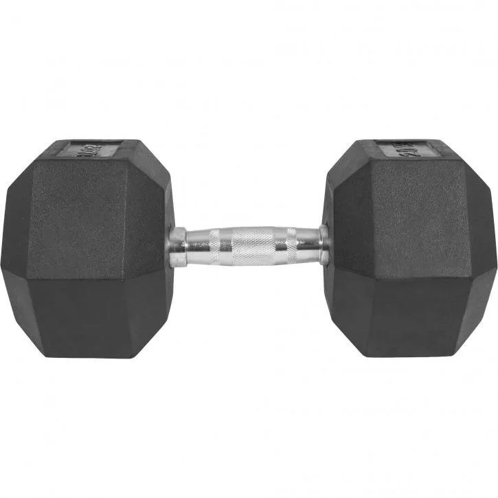 Hex Rubber Dumbbell 20KG