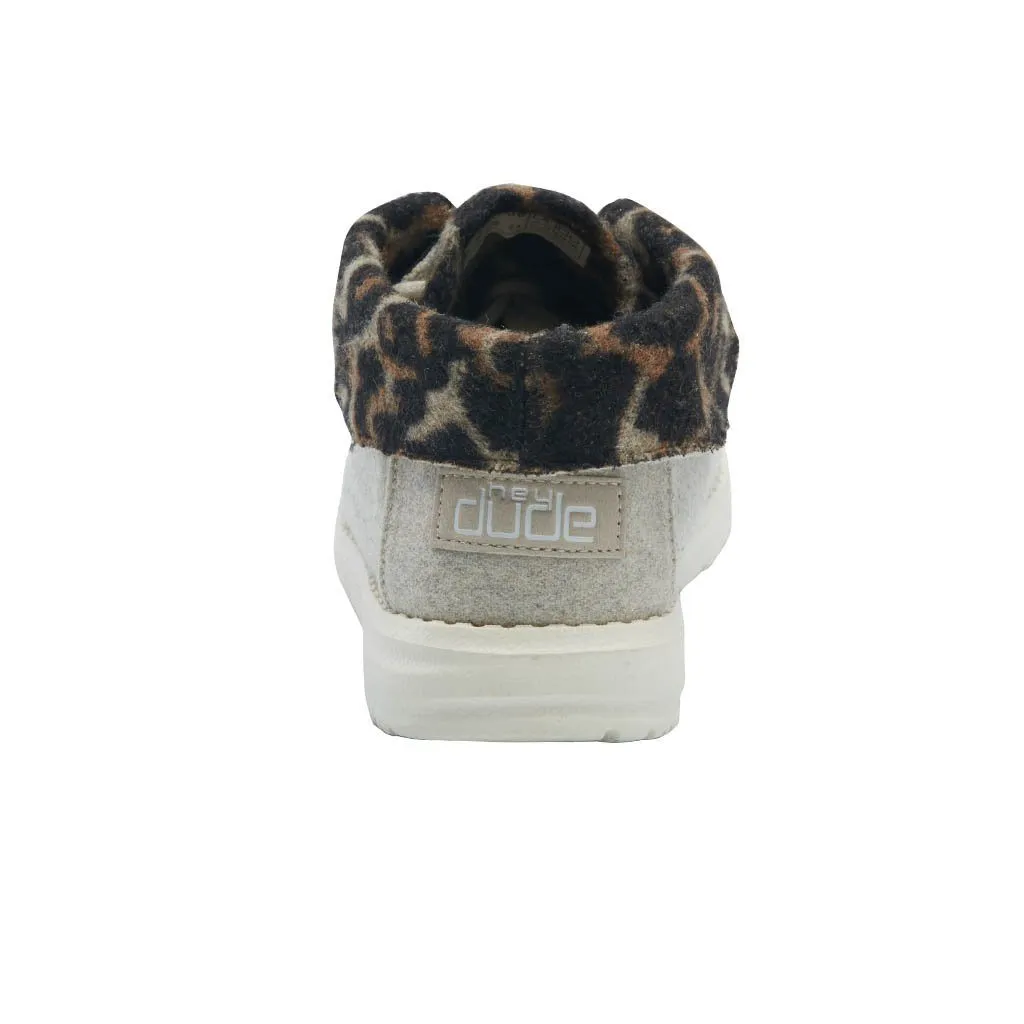 'Hey Dude' Women's Britt - Cream Cheetah