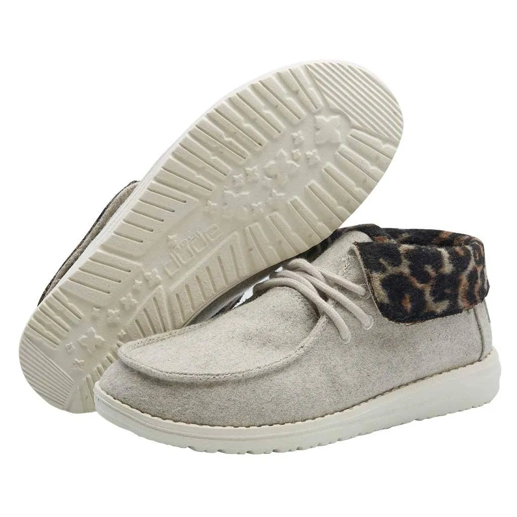 'Hey Dude' Women's Britt - Cream Cheetah