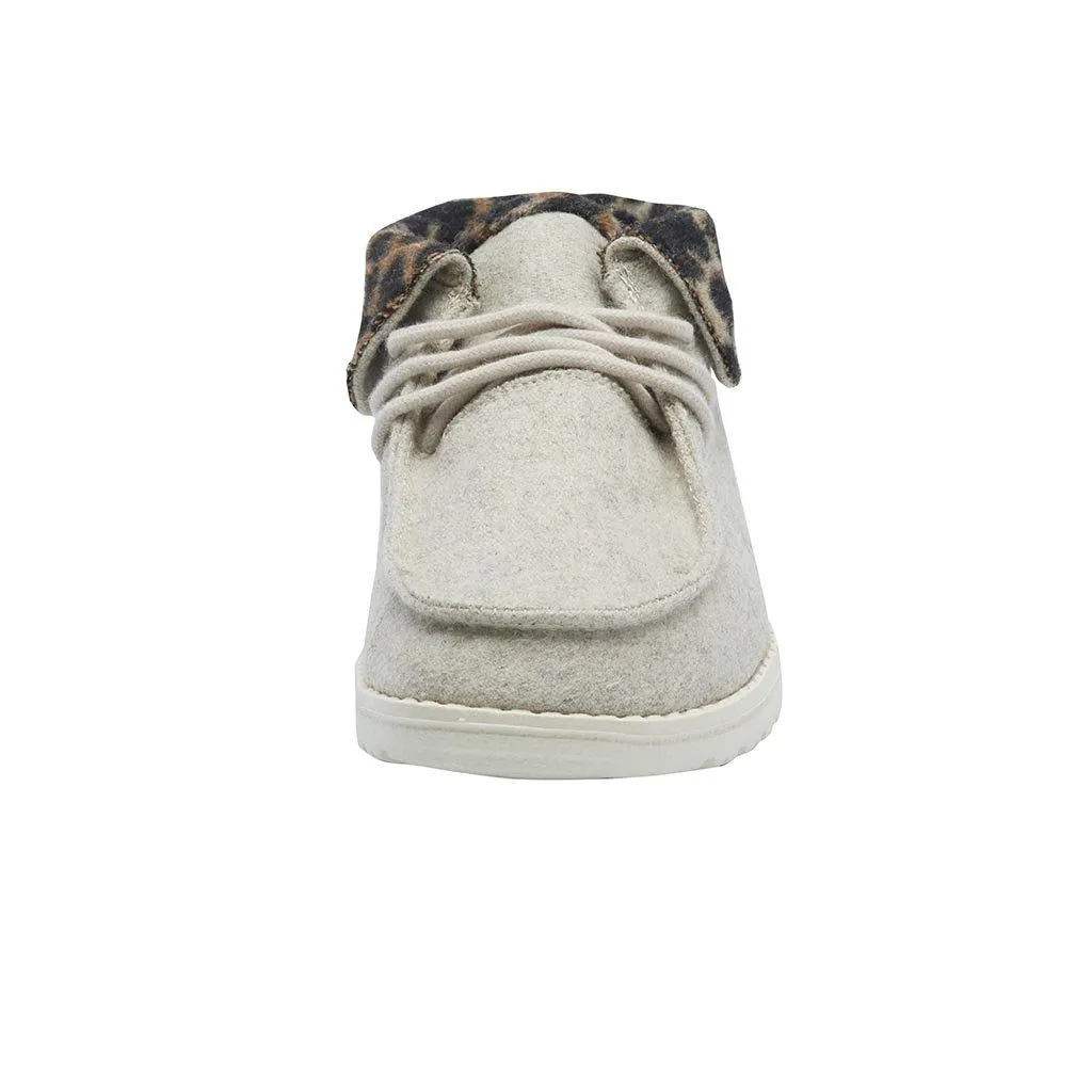 'Hey Dude' Women's Britt - Cream Cheetah