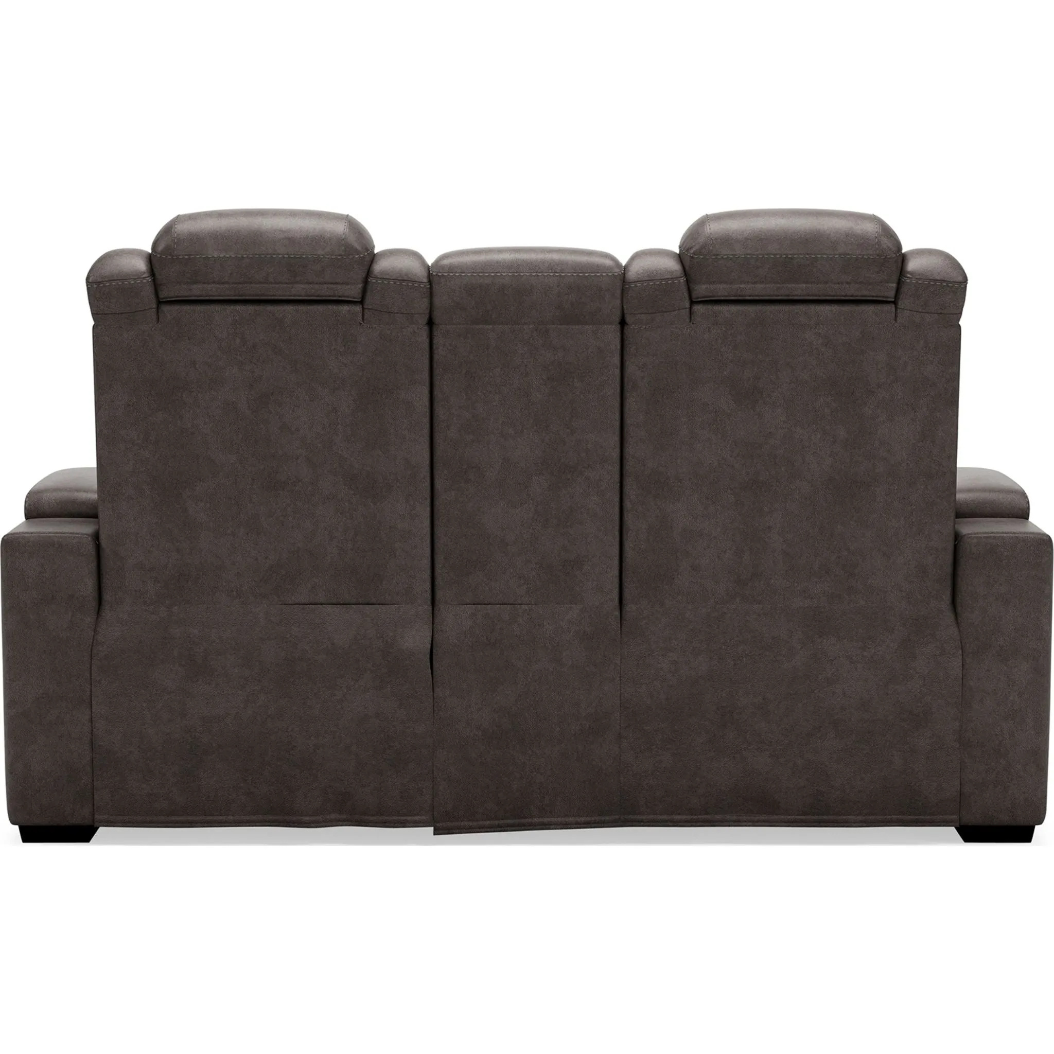 HyllMont Power Reclining Loveseat with Console