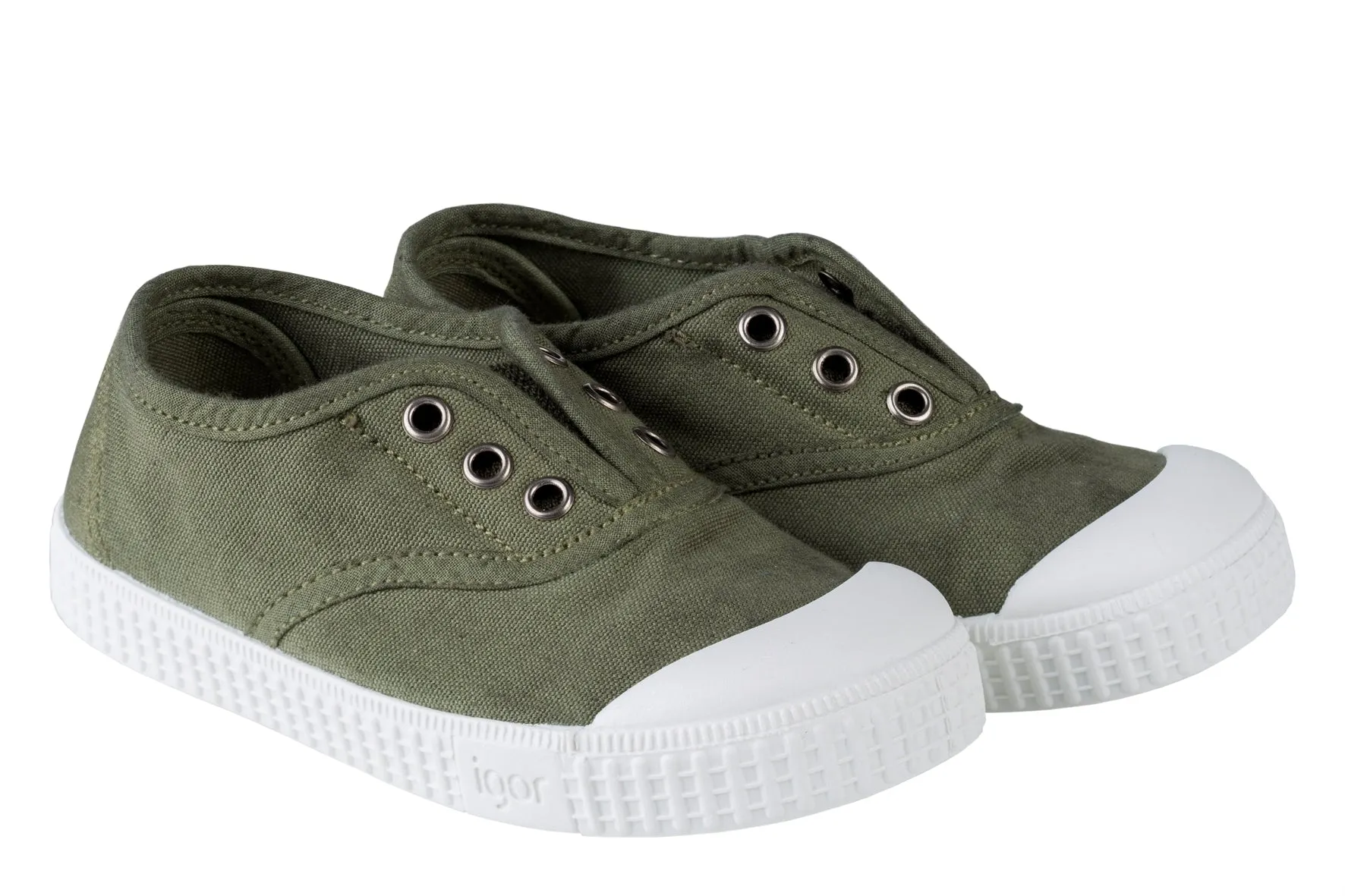 Igor S10161 Berri Canvas Shoes - Kaki