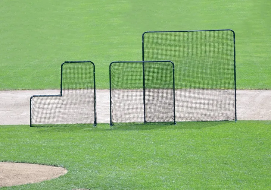 Jaypro Sports Fielder's Screen (10 ft. x 10 ft.) - Collegiate