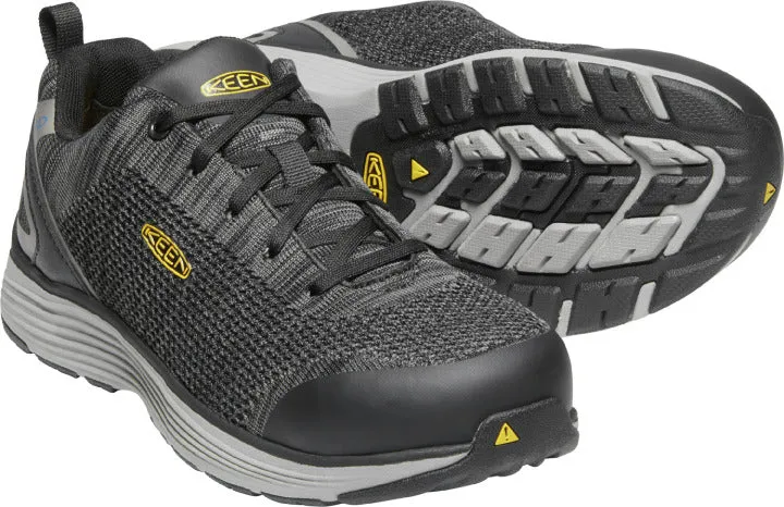 'Keen Utility' Men's Sparta ESD Aluminum Toe - Black / Grey Flannel