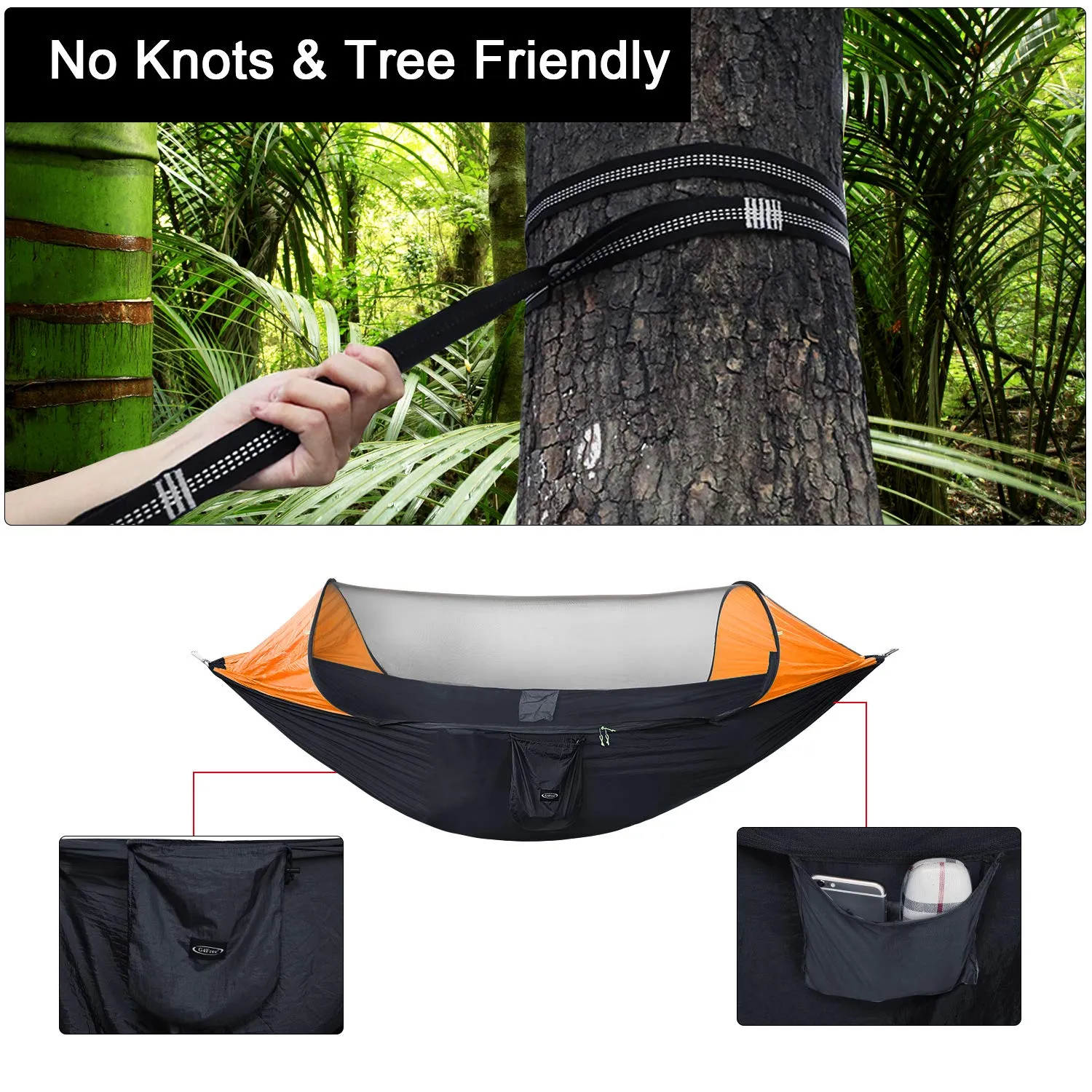 Large Camping Hammock - G4Free