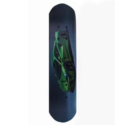 M Prabhu Wooden Skate Board for Kids 3-12 Years Portable Handheld Skateboard 4 Wheels Mini Cruiser 24 x 6 Inch Skating Board Beginners Long Board Venom GT Car