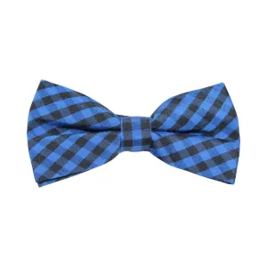 Mens Checkered Patterned Bow Tie