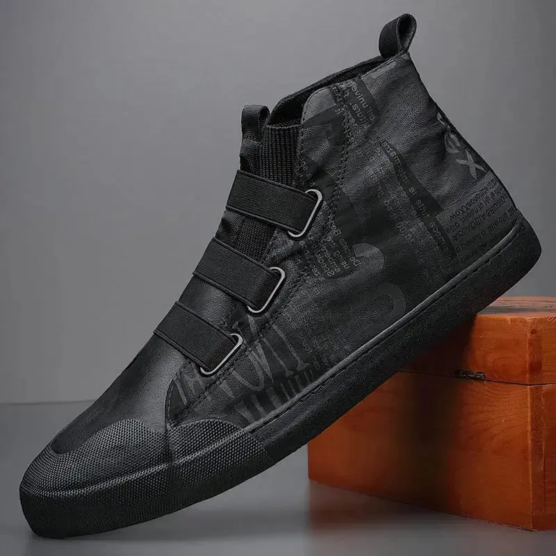 Men's High-top Camouflage Shoes