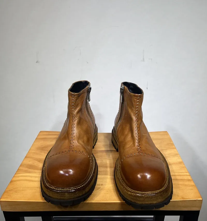 Men's Zip Chelsea Boots