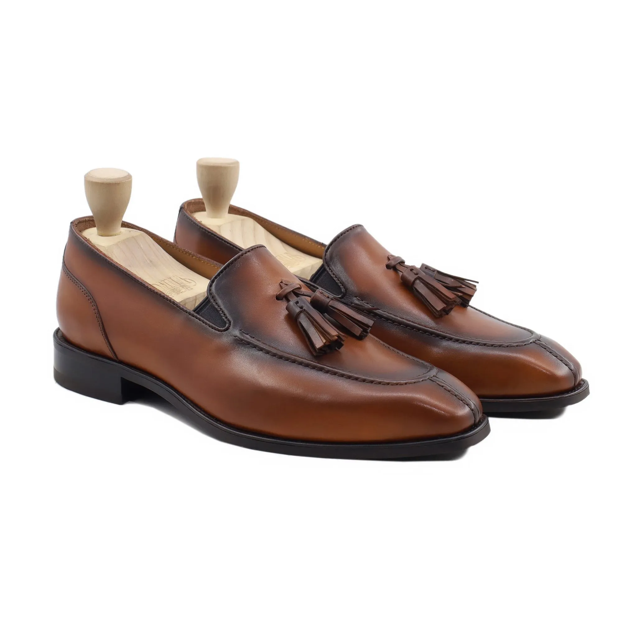 Nafplio - Men's Burnish Brown Calf Leather Loafer